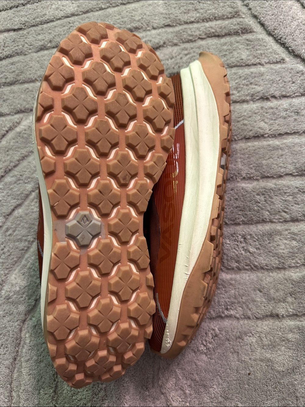 Vasque Men's Athletic Trail Shoes - Rust/White - Picture 4 of 4